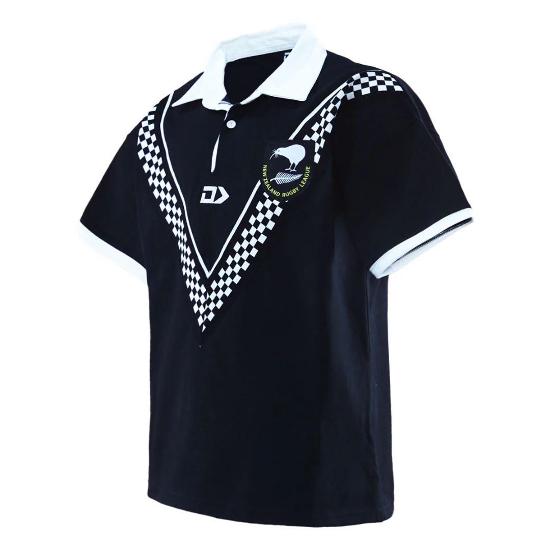 New Zealand Kiwis 2024 Black Throwback Jersey