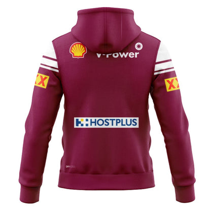 Queensland Maroons 2025 State Of Origin Harvey Norman Hoodie