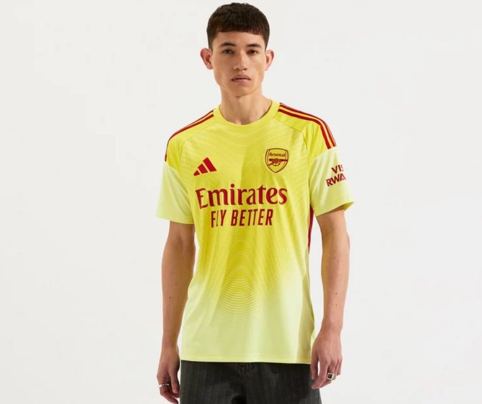 Arsenal Gunners 2025/26 Goalkeeper Jersey Shirt