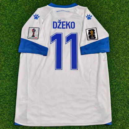 Bosnia and Herzegovina Džeko #11 Football Away Jersey Shirt