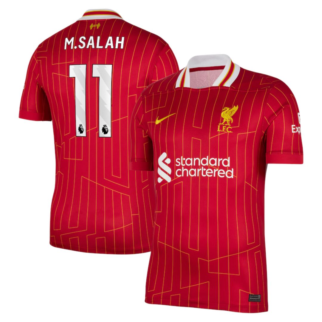 Liverpool 2024/25 M.Salah #11 Home Jersey Shirt