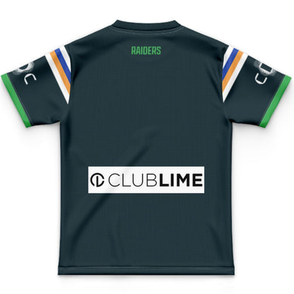 Canberra Raiders 2026 Kids Daintree Training Jersey