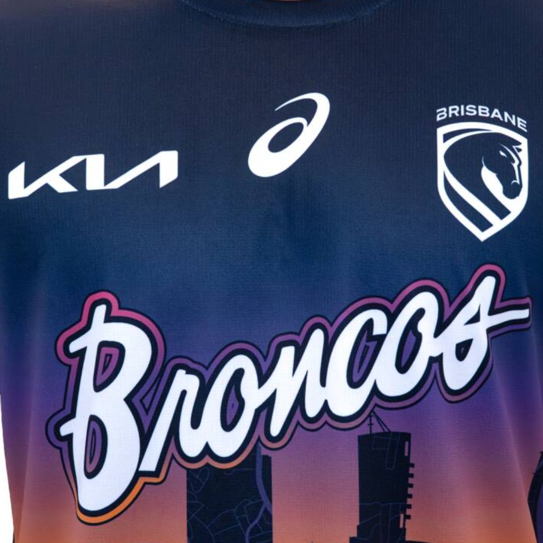 Brisbane Broncos 2026 Run Out Polo Shirt