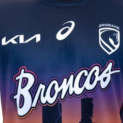 Brisbane Broncos 2026 Run Out Polo Shirt