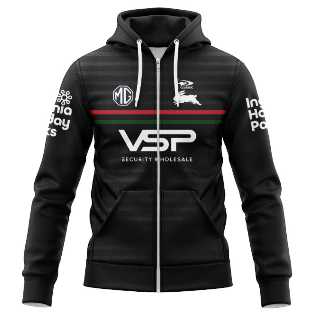 South Sydney Rabbitohs 2024 Training Hoodie with Zipper