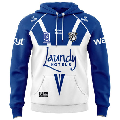 Canterbury Bankstown Bulldogs 2026 Home Hoodie with Zipper