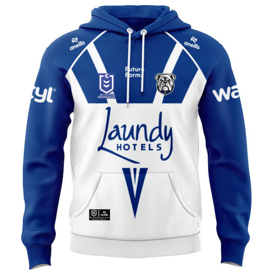 Canterbury Bankstown Bulldogs 2026 Home Hoodie with Zipper