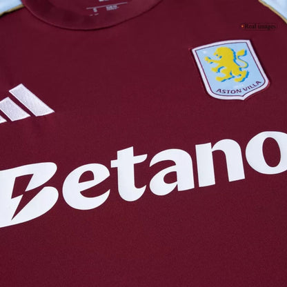 Aston Villa 2025/26 Home Jersey Shirt Player's Edition