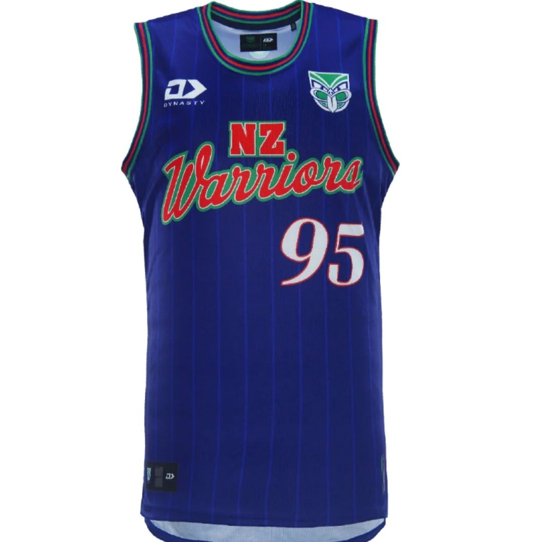New Zealand Warriors Basketball Singlet