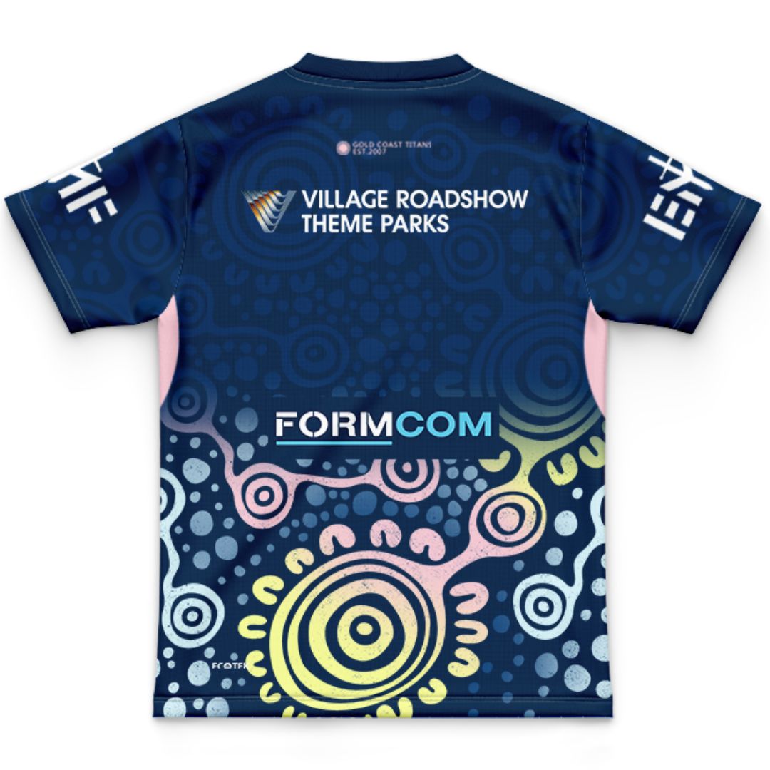 Gold Coast Titans 2026 Kids Indigenous Jersey