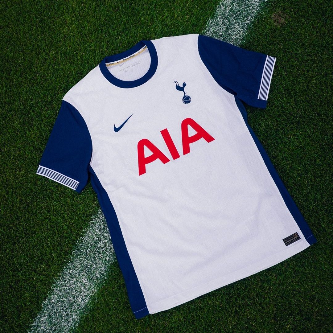 Tottenham Hotspur 2024/25 Home Jersey Shirt (Add Your Own Name & Number)