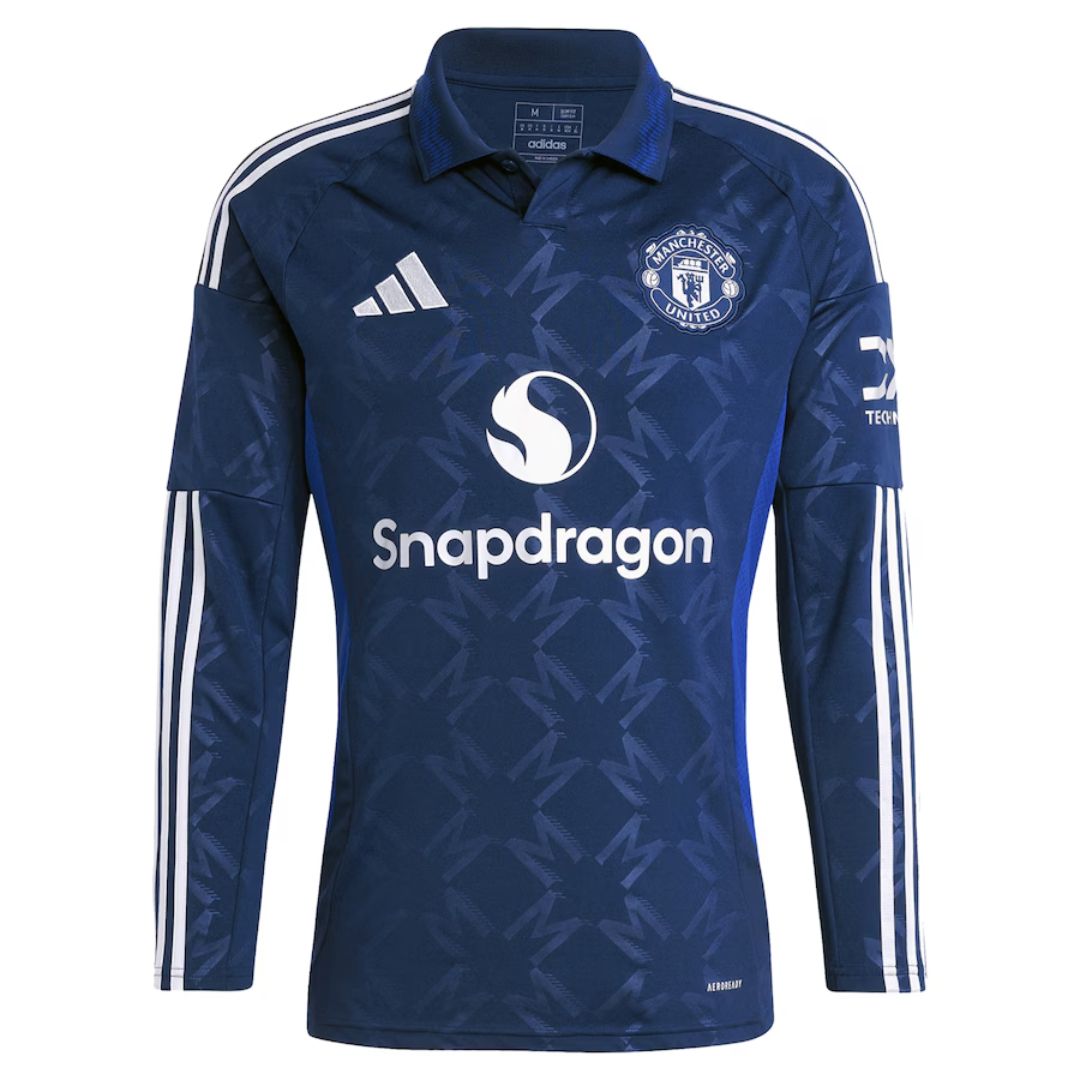 Manchester United 2024/25 Long Sleeve Away Jersey Shirt