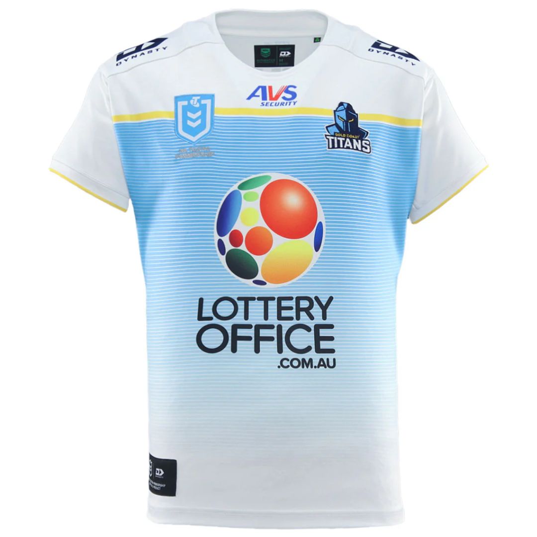 Gold Coast Titans 2025 Away Jersey