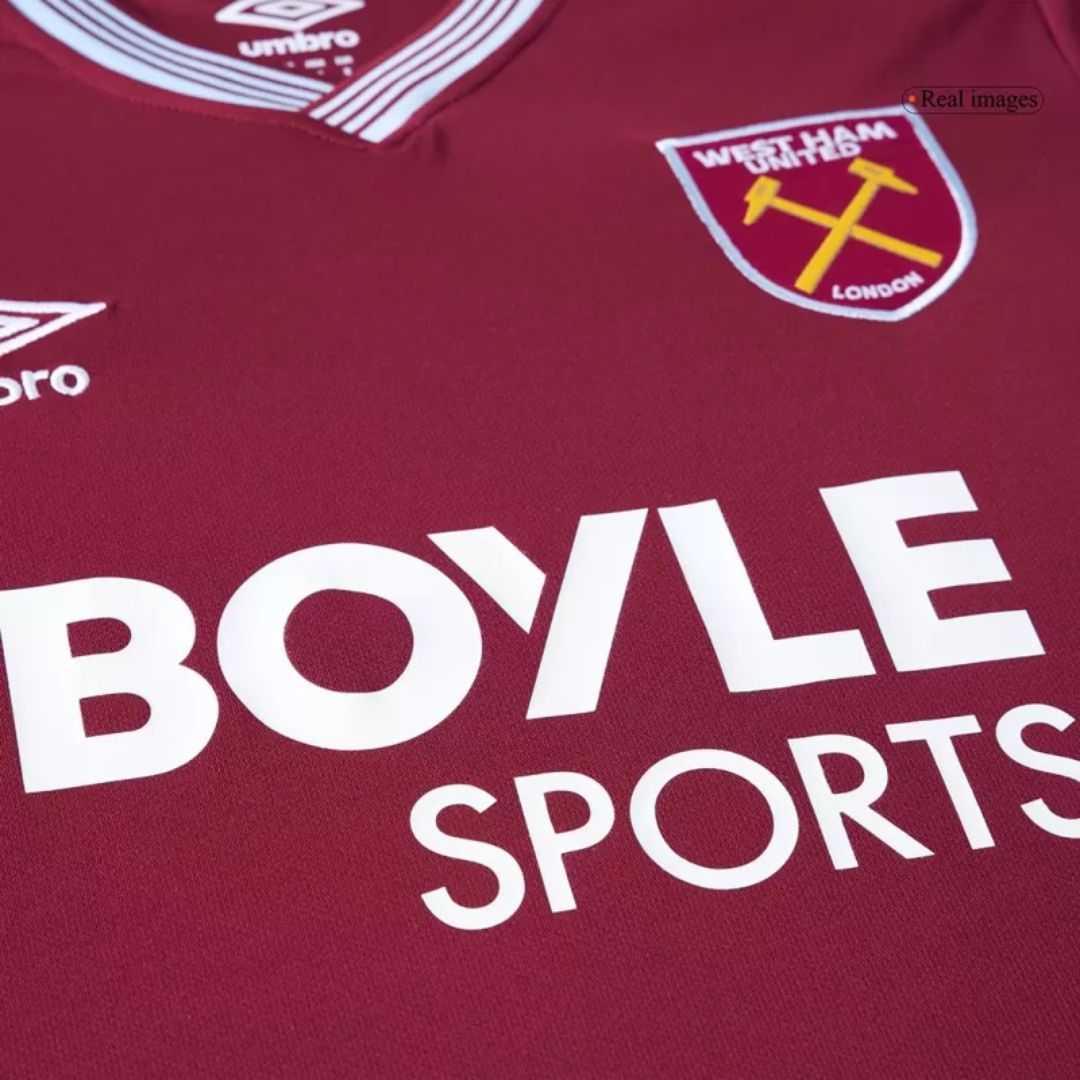 West Ham United 2025/26 Home Jersey Shirt