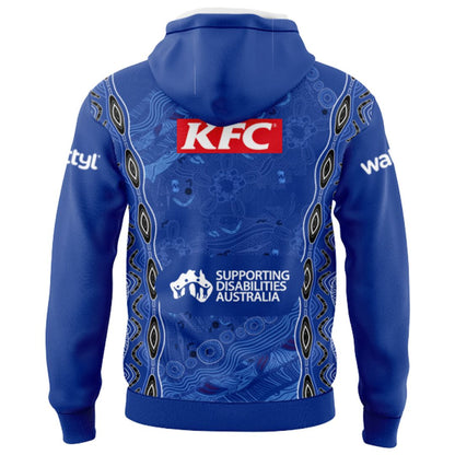 Canterbury Bankstown Bulldogs 2026 Indigenous Hoodie with Zipper
