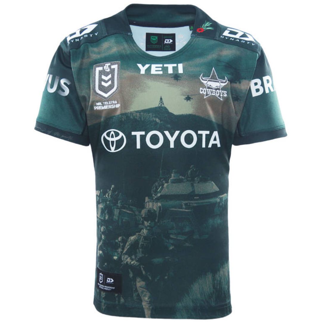 North Queensland Cowboys 2026 Kids Defence Jersey