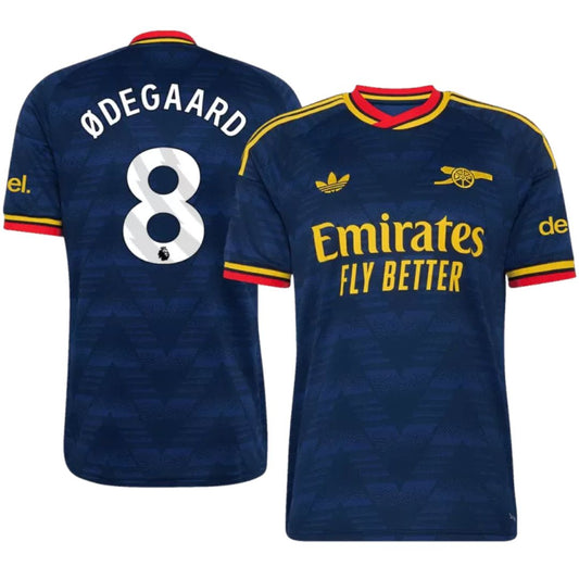 Arsenal Gunners 2026/27 Ødegaard #8 Away Jersey Shirt