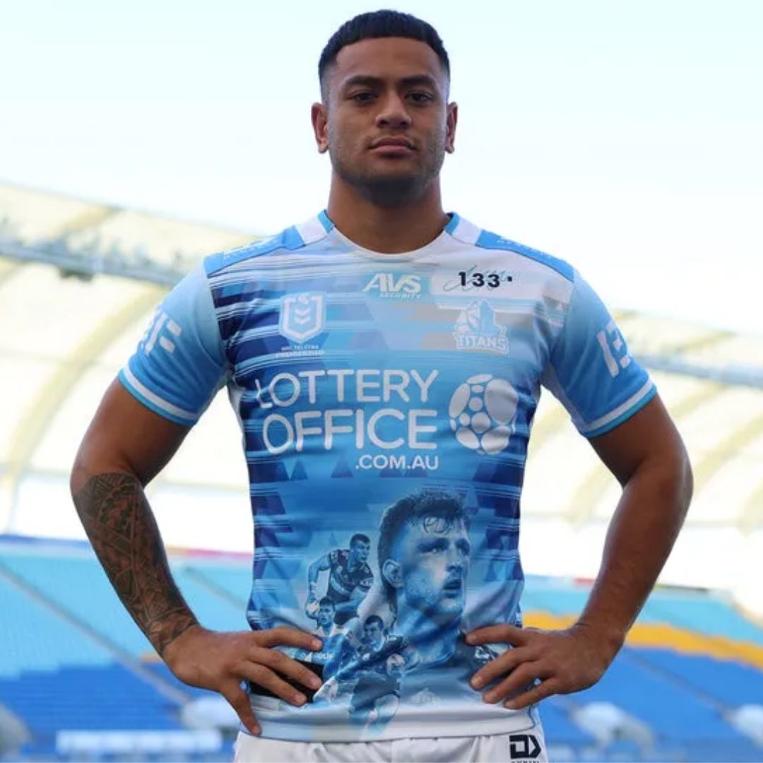 Gold Coast Titans 2026 Stand with Jai Jersey