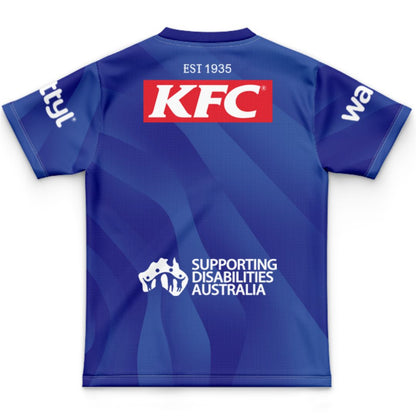 Canterbury Bankstown Bulldogs 2026 Kids Warm Up Shirt