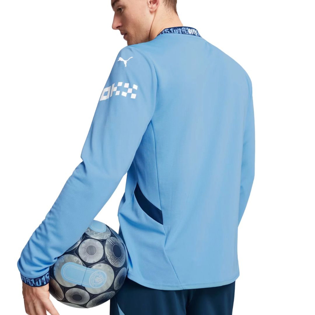 Manchester City 2024/25 Long Sleeve Home Jersey Shirt