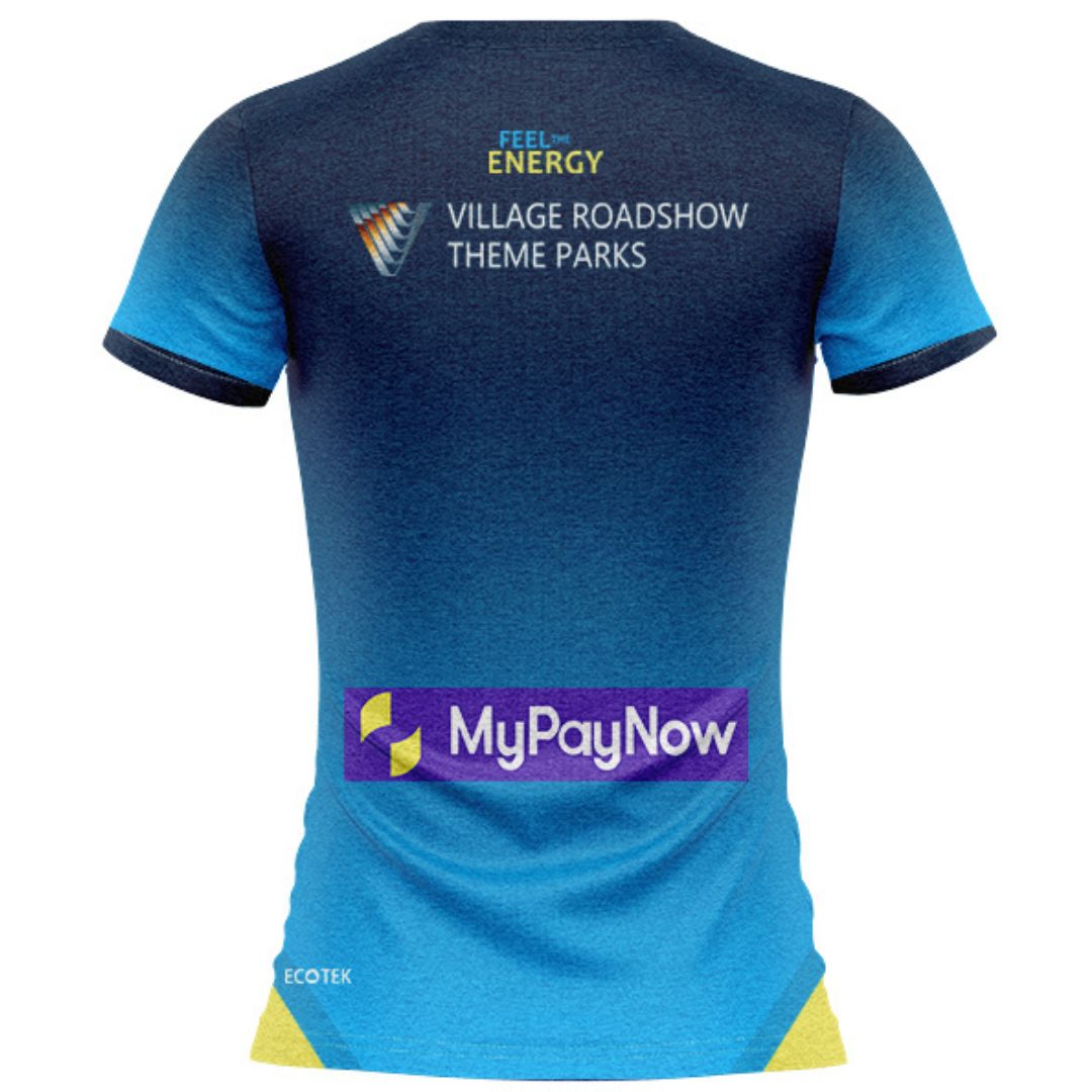 Gold Coast Titans 2025 Women's Junior Home Shirt