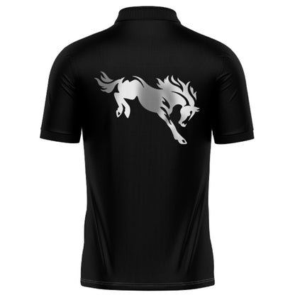 Broncos Black Polo Shirt