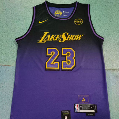 Los Angeles Lakers 2024/25 City Edition LeBron James #23 Jersey