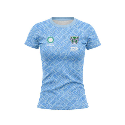 New Zealand Warriors 2025 Women's Blue Pasifika Shirt