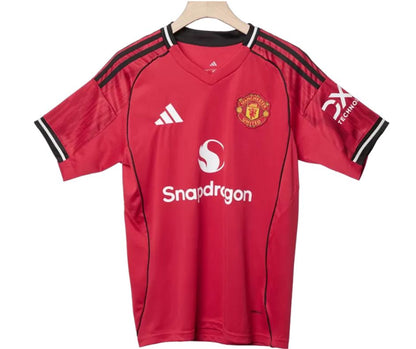 Manchester United 2025/26 Players Edition Home Jersey Shirt