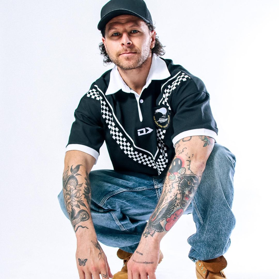 New Zealand Kiwis 2024 Black Throwback Jersey