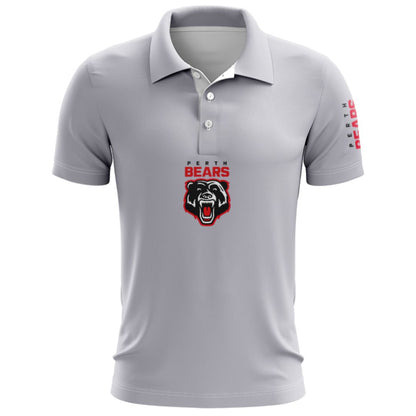 Perth Bears 2027 Grey Supporters' Polo Shirt