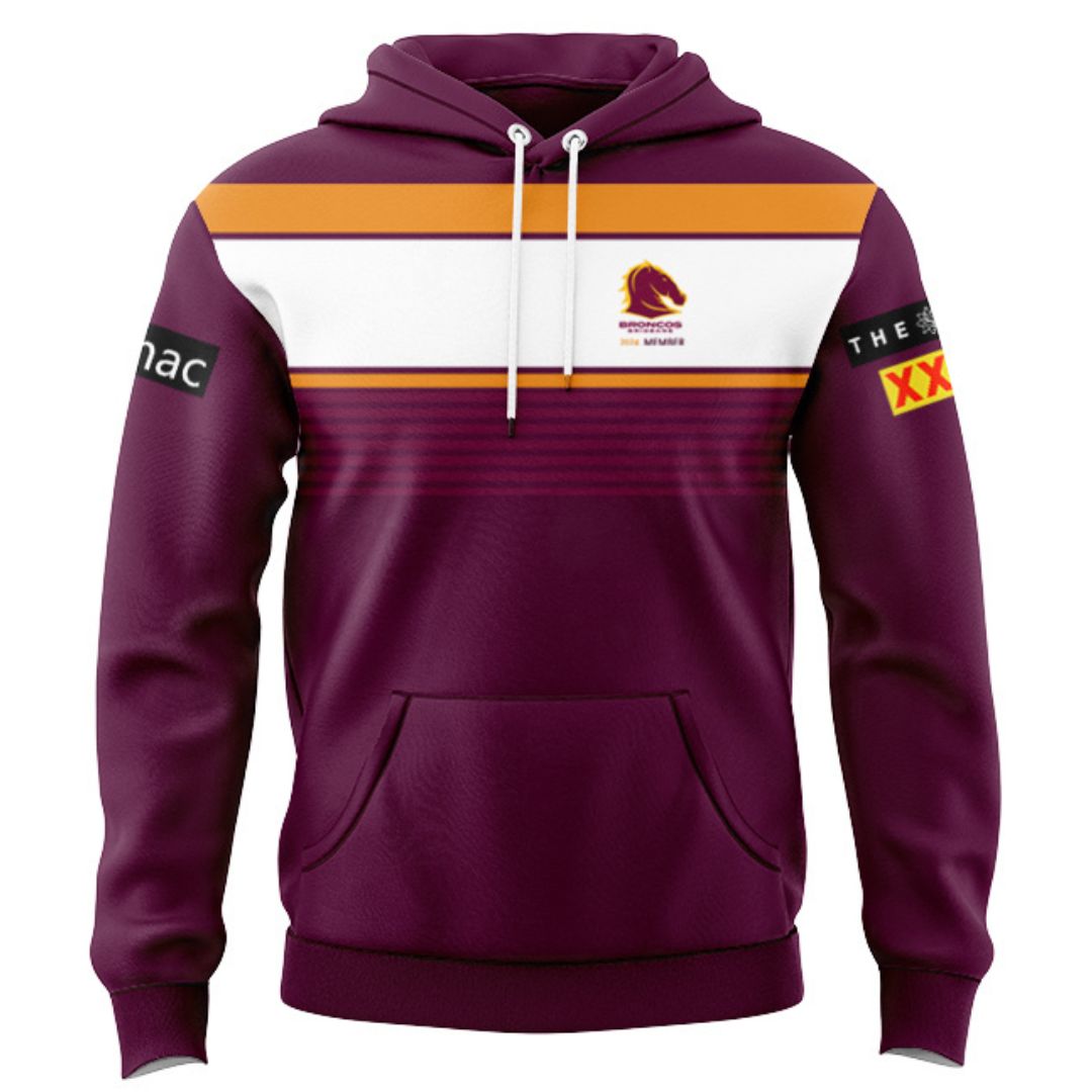 Brisbane Broncos Members Hoodie