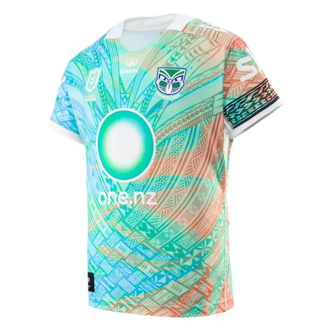 New Zealand Warriors 2025 Pasifika Jersey