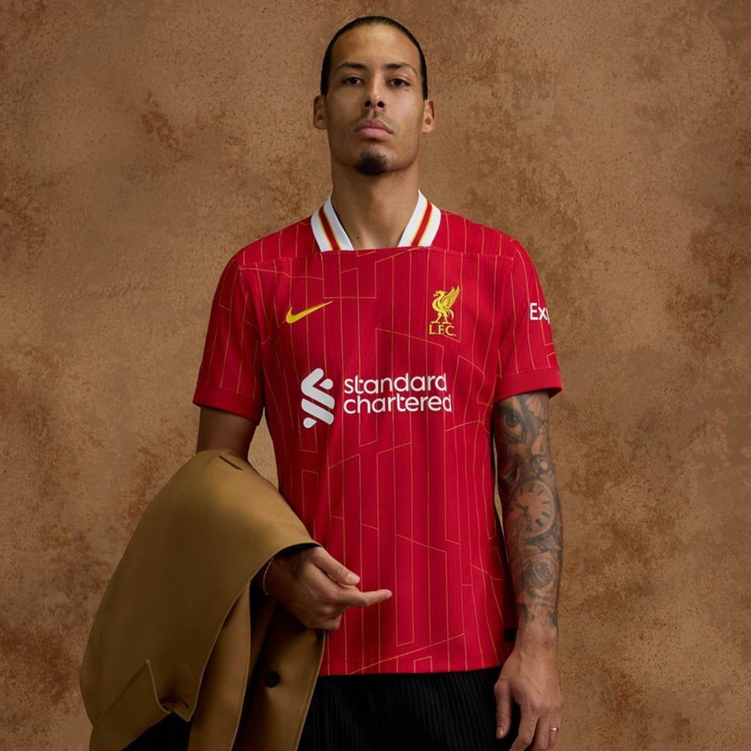 Liverpool 2024/25 Home Jersey Shirt (Add Your Own Name & Number)
