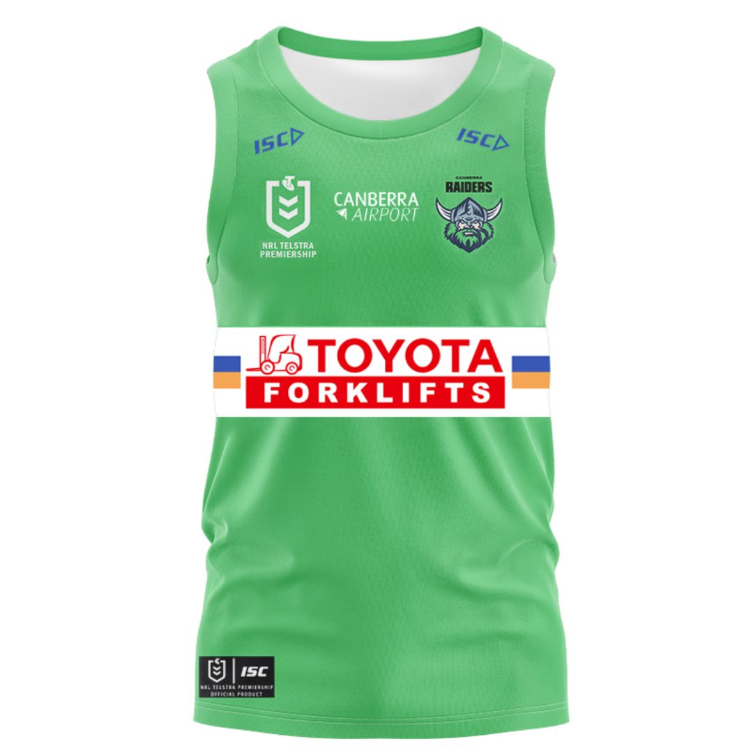 Canberra Raiders 2025 Home Singlet