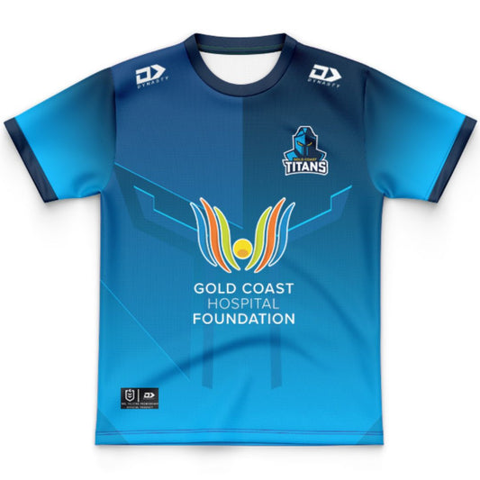 Gold Coast Titans 2025 Kids Junior Home Jersey