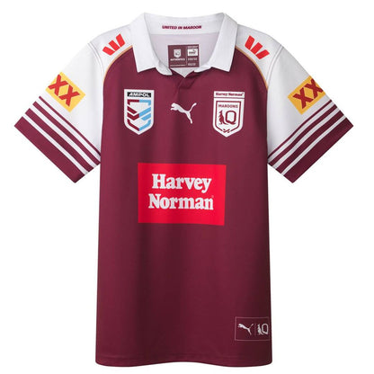 Queensland Maroons 2026 State Of Origin Harvey Norman Jersey