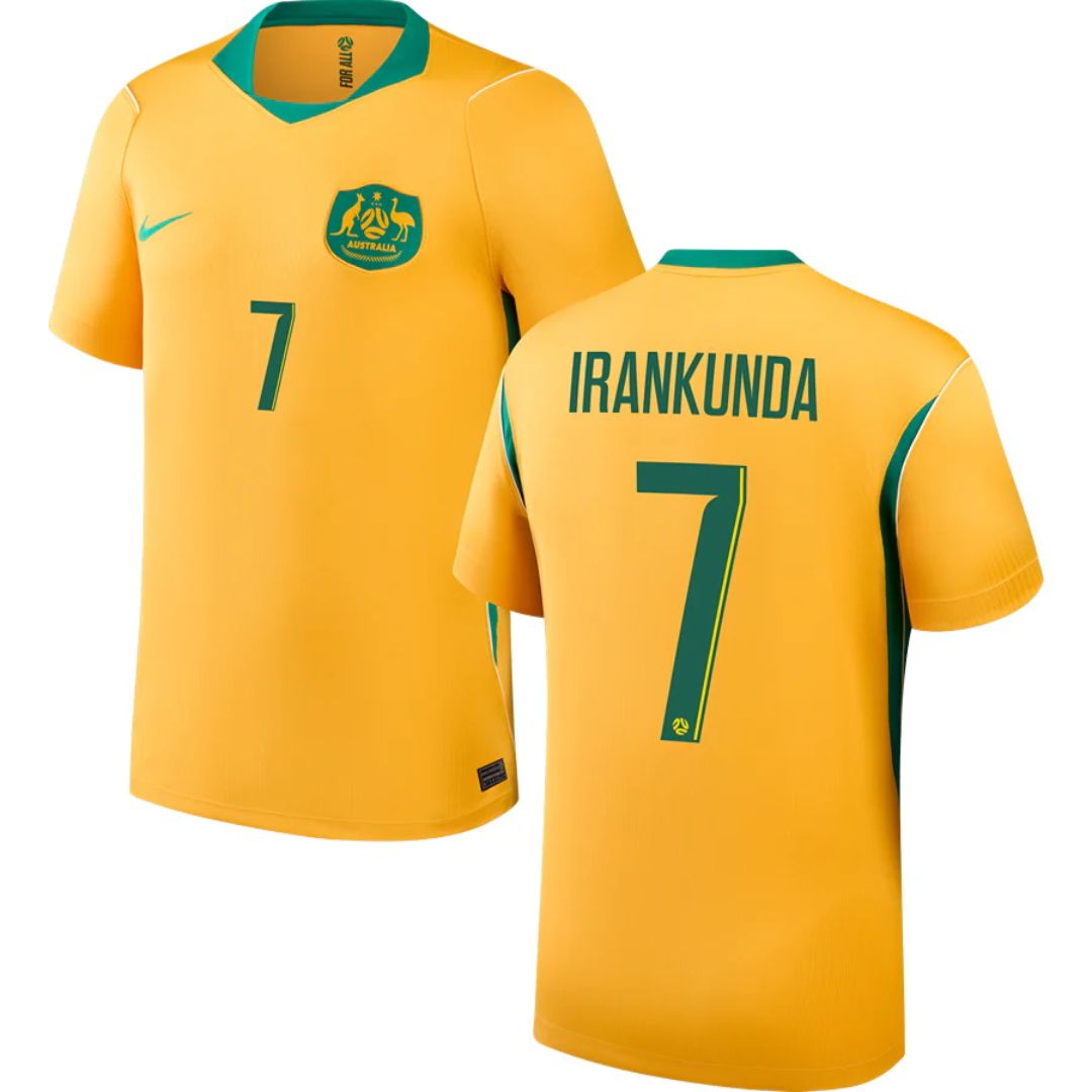 Australian Socceroos 2026 World Cup Irankunda #7 Home Jersey