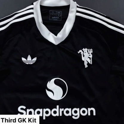 Manchester United 2024/25 Short Sleeve Goalkeeper Third Jersey Shirt