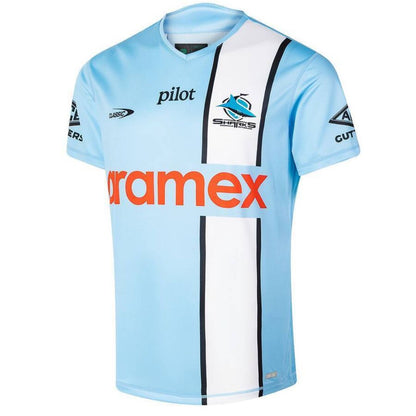Cronulla Sutherland Sharks 2026 Sky Blue Training Shirt