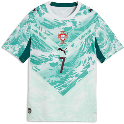 Portugal 2026 Cristiano Ronaldo Soccer World Cup of Football Kids Away Jersey Shirt