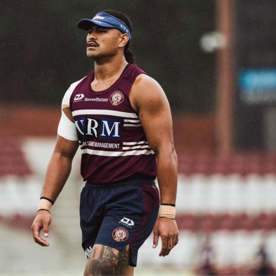 Manly Warringah Sea Eagles 2026 Maroon Training Singlet
