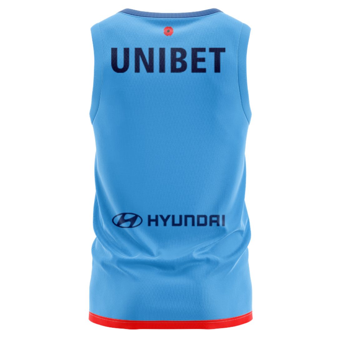 Sydney Roosters 2024 ANZAC Singlet