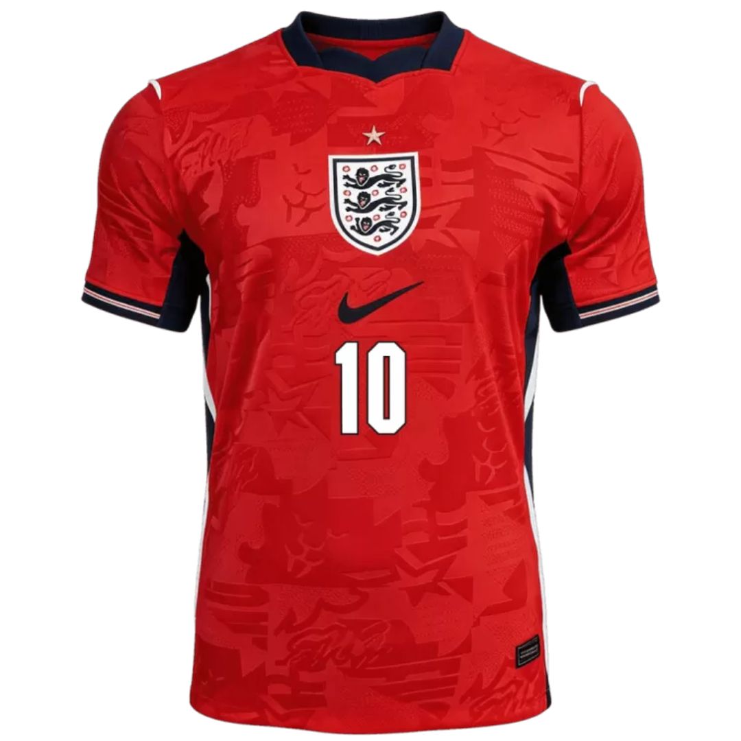 England Soccer 2026 World Cup Bellingham #10 Away Jersey Shirt
