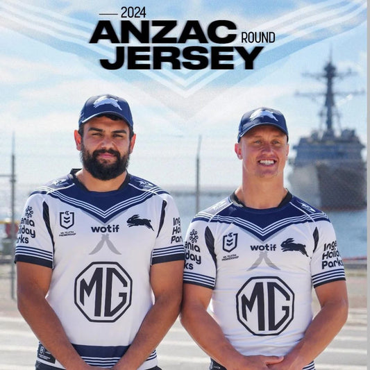 2024 South Sydney Rabbitohs ANZAC Jersey