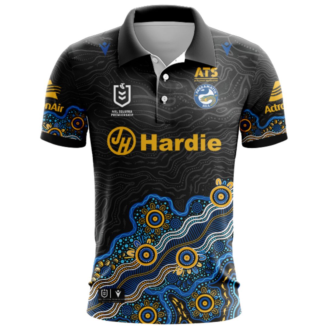 Parramatta Eels 2026 Indigenous Polo Shirt