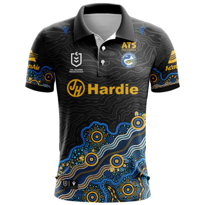 Parramatta Eels 2026 Indigenous Polo Shirt