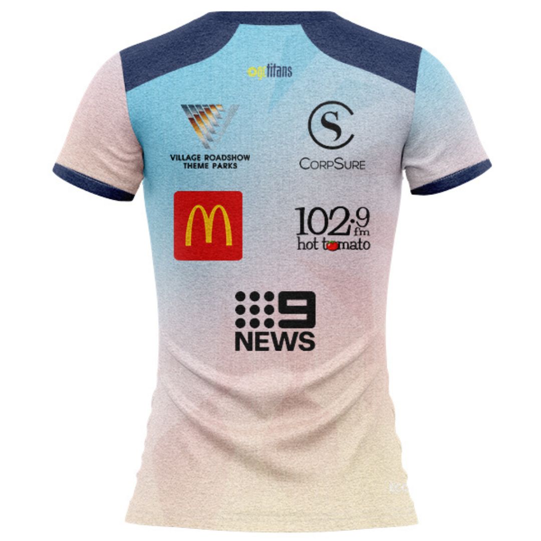 Gold Coast Titans 2026 Women's Sunset Training Shirt