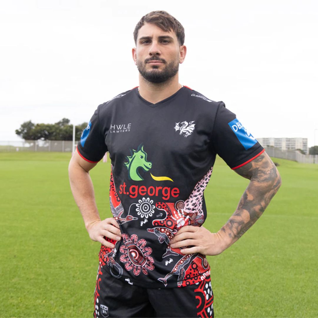 St George Illawarra Dragons 2024 Indigenous Training Shirt