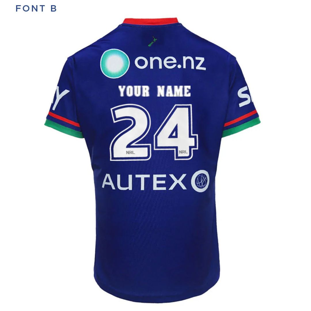 New Zealand Warriors 2024 Home Jersey